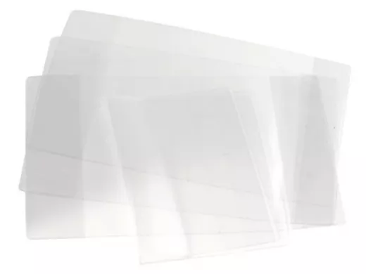 Обложка ПВХ для тетради и дневника "BR-102836", 110 мкм, 212х350 мм, прозрачная, 15.14