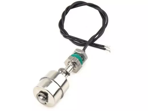 поплавковый переключатель, нерж. сталь с проводом