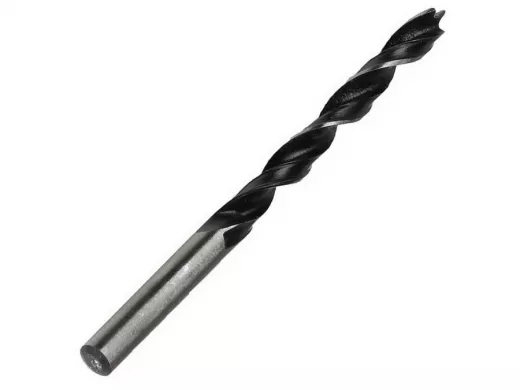 Сверло по древесине, 6 мм, сталь углеродистая, HRC>36,цилиндр.хвостовик