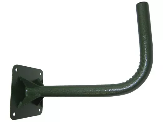 Кронштейн антенный "SAT-Г 0,35" ЗЕЛЁНЫЙ для спутниковых и эфирных антенн; вылет 0,35м; диаметр 32мм