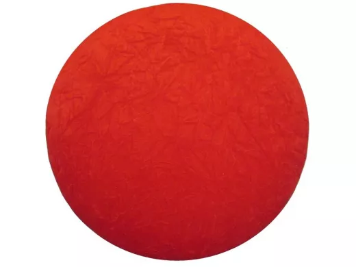 Сиденье для табурета "TABURETTO-14915" диаметр 310мм красный, велюр