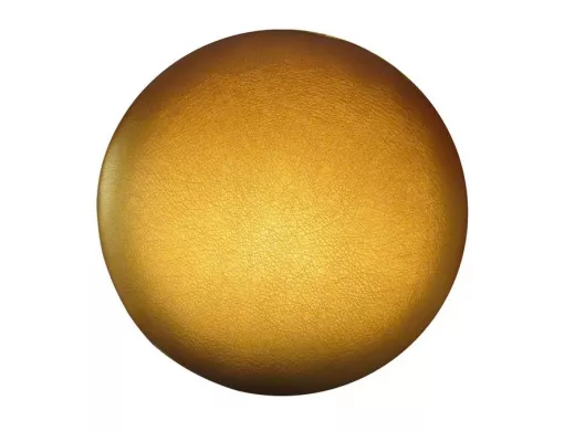 Сиденье для табурета "TABURETTO-14929" диаметр 310мм золотисто-жёлтый, экокожа