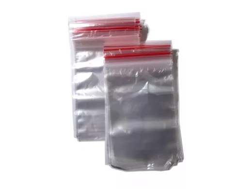 Пакет с защёлкой (замком)   70х100мм "PKT-16645" грипперы с застёжкой Zip-Lock (100шт) (цена за 1шт)