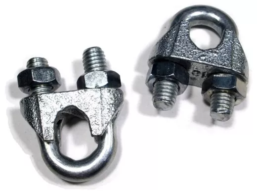 Зажим для стальных канатов DIN 741 10мм