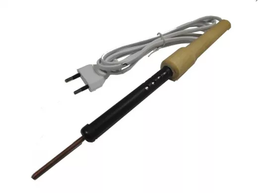 Паяльник  40Вт 42Вольт "PLK-16882"  деревянная ручка - Псков ЭПЦН (не включать в розетку 220В!)