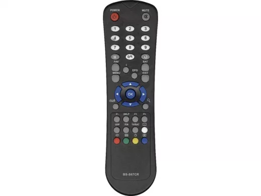 Пульт для спутниковых ресиверов Big Sat ( Euromax EM777 ) SAT BS-S67CR ic EUROMAX EM999 SUPER Delly