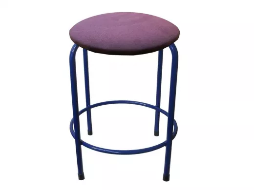 Табурет с подставкой для ног и полкой 