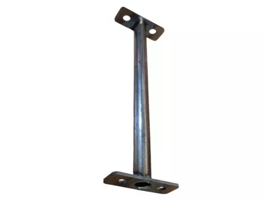 Кронштейн для многоуровневых полок, диаметр 12мм длина 165мм, черный, 1 шт 