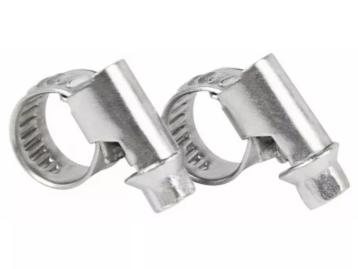 Хомут червячный цинк   8-12 мм 