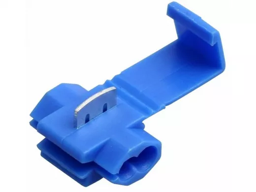 Ответвитель питания 1.0-2.5 мм? (ОВ-2/ЗПо-1 1,0-2,5) синий REXANT