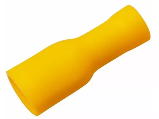 Клемма плоская полностью изолированная гнездо 7.4 мм 4-6 мм.кв. (РППи-м 6.0-(6.3)) REXANT