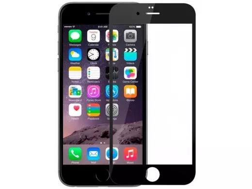 Стекло защитное iPhone  6P/6SP 2.5D BLACK