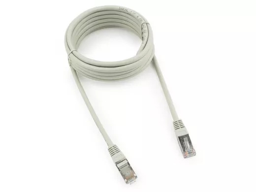 Патч-корд Cablexpert PP22-3m кат.5e, 3м, FTP литой, многожильный (серый) PP22-3m
