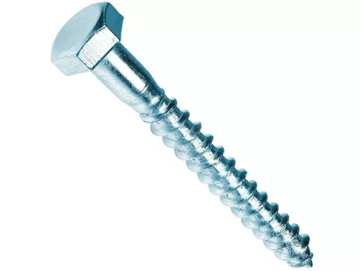 Болты сантехнические оцинкованные 12х140 DIN 571  ( 1 шт)  в упаковке 1шт, вес 1шт г, цена за 1шт