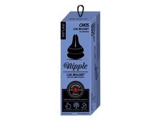 Автодержатель  Mizoo CH05, в дефлектор, присоска, чёрный