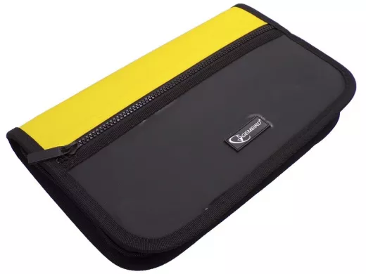 Портмоне CW-С48 на 48 CD, карман, кож.зам.+ткань