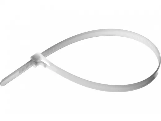 Хомут нейлоновый Smartbuy, 2,5х100, белый (SBE-CT-25-100-w)/500