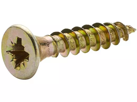 Саморезы универсальные оцинкованные  4 х 20 жёлтые (    1шт) 