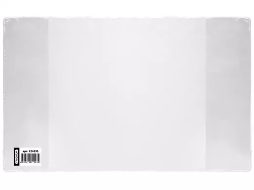 Обложка ПВХ  дневника в жест.переп. и учеб. мл.класс прозр "BR-73348",ПЛОТНАЯ,120мкм,233*363мм