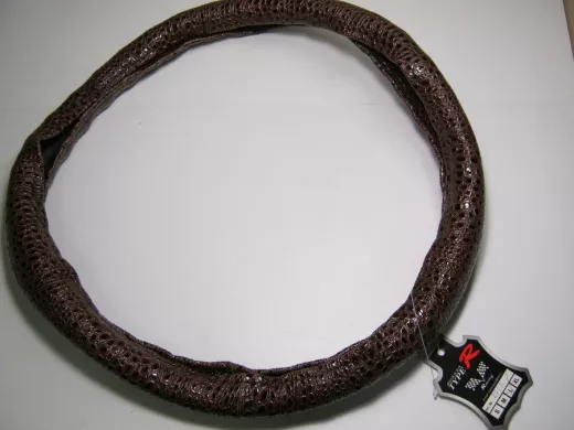 Оплетка на руль 40 см. L 271A "змея" "пальцы"