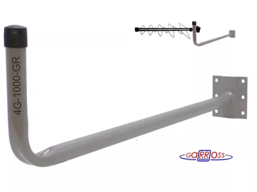 Кронштейн для крепления антенны на стене с вылетом 100см 